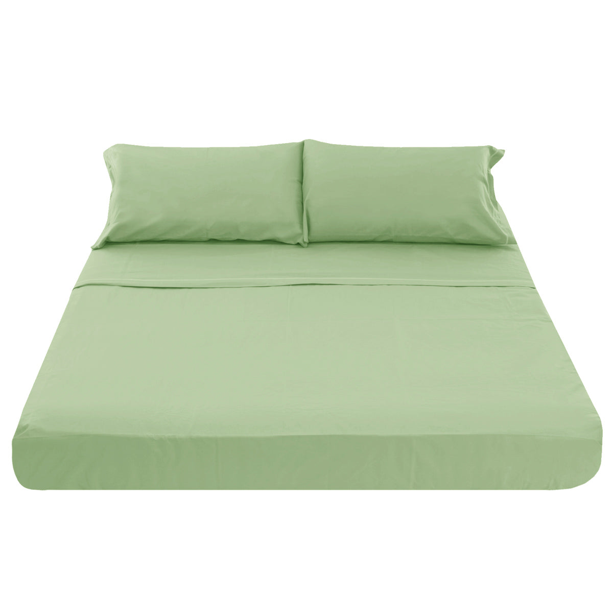 Set Lenzuola Matrimoniale Verde in Biancherie per la Casa Set Lenzuola Matrimoniale Verde in Biancherie per la Casa