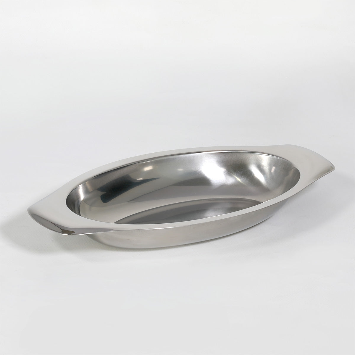legumiera ovale fonda 23 cm in acciaio inox