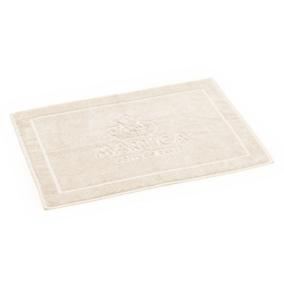 Tappeto bagno doccia in spugna cotone tinta unita colore avorio Idrofilo spugna