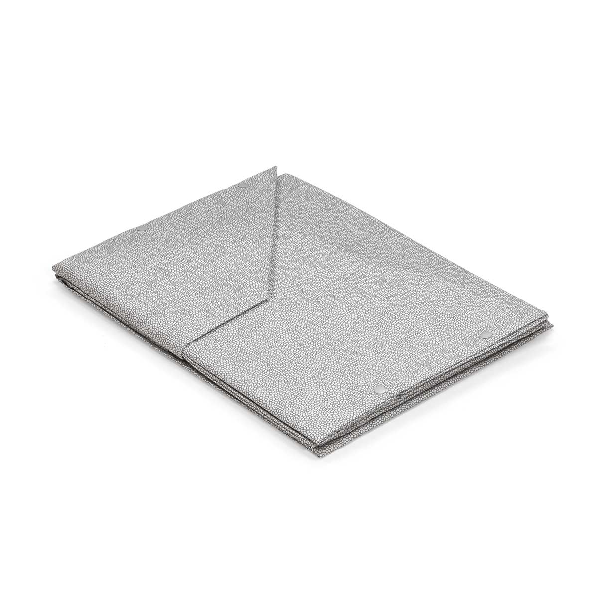 Coppia lenzuola matrimoniale in puro cotone misure grandi con fantasia moderna variante grigio