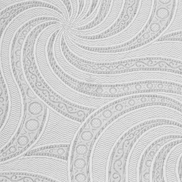 Copriletto estivo grigio dal design geometrico moderno - Onda