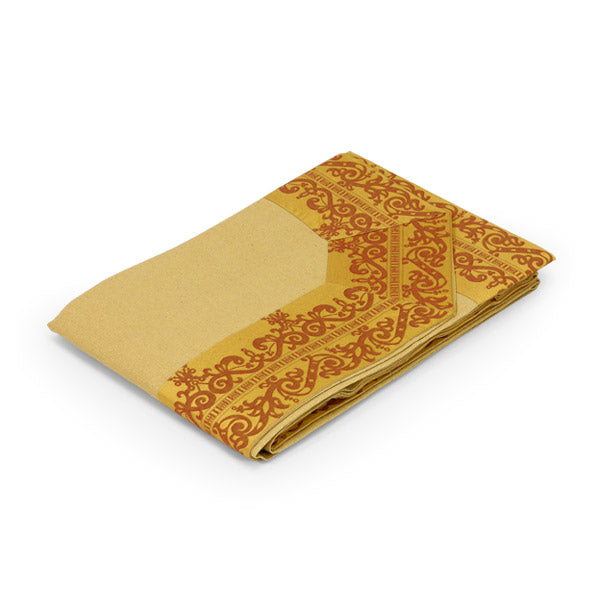 Copriletto tinta unita colore oro - Gilda