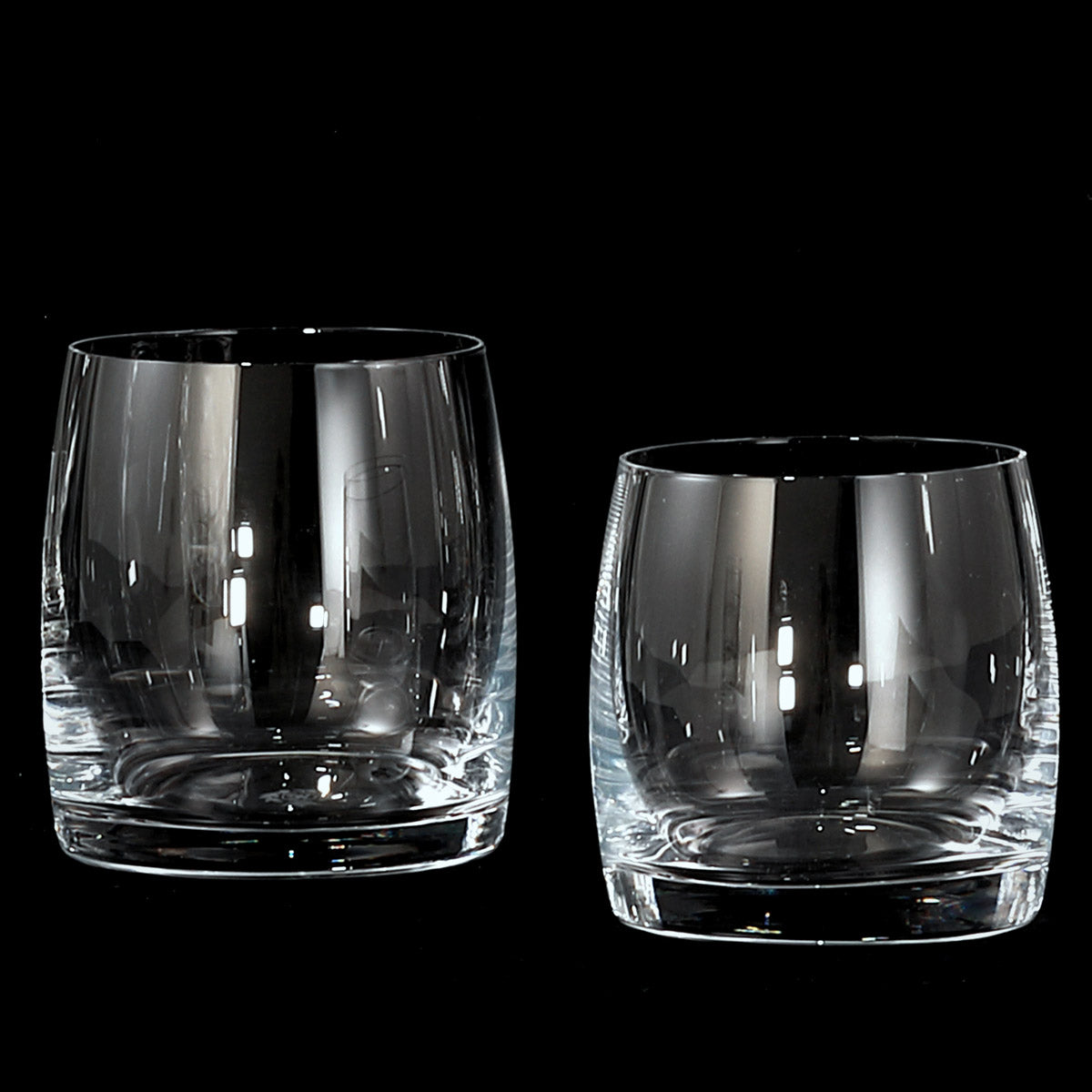 Servizio bicchieri basso in cristallo stile contemporaneo completo 38 pezzi - Rio