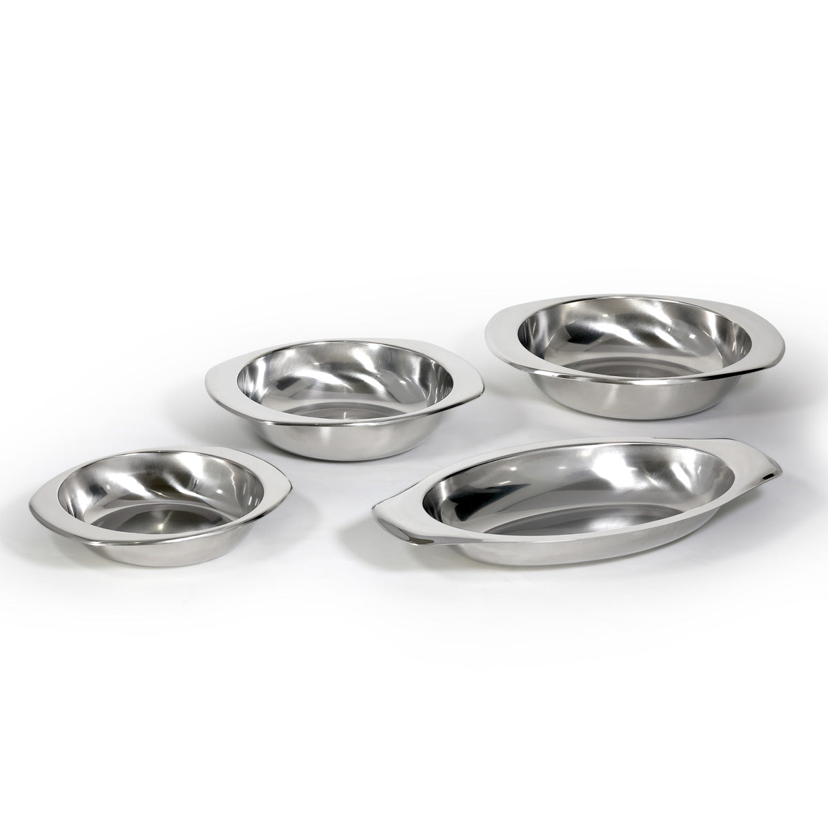 Set vassoi da portata per antipasti 4 pezzi