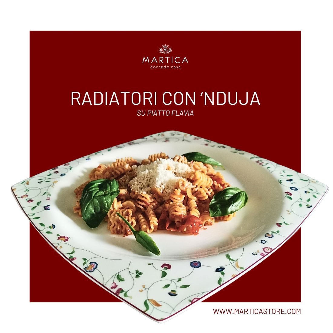 Radiatori con sugo di 'Nduja