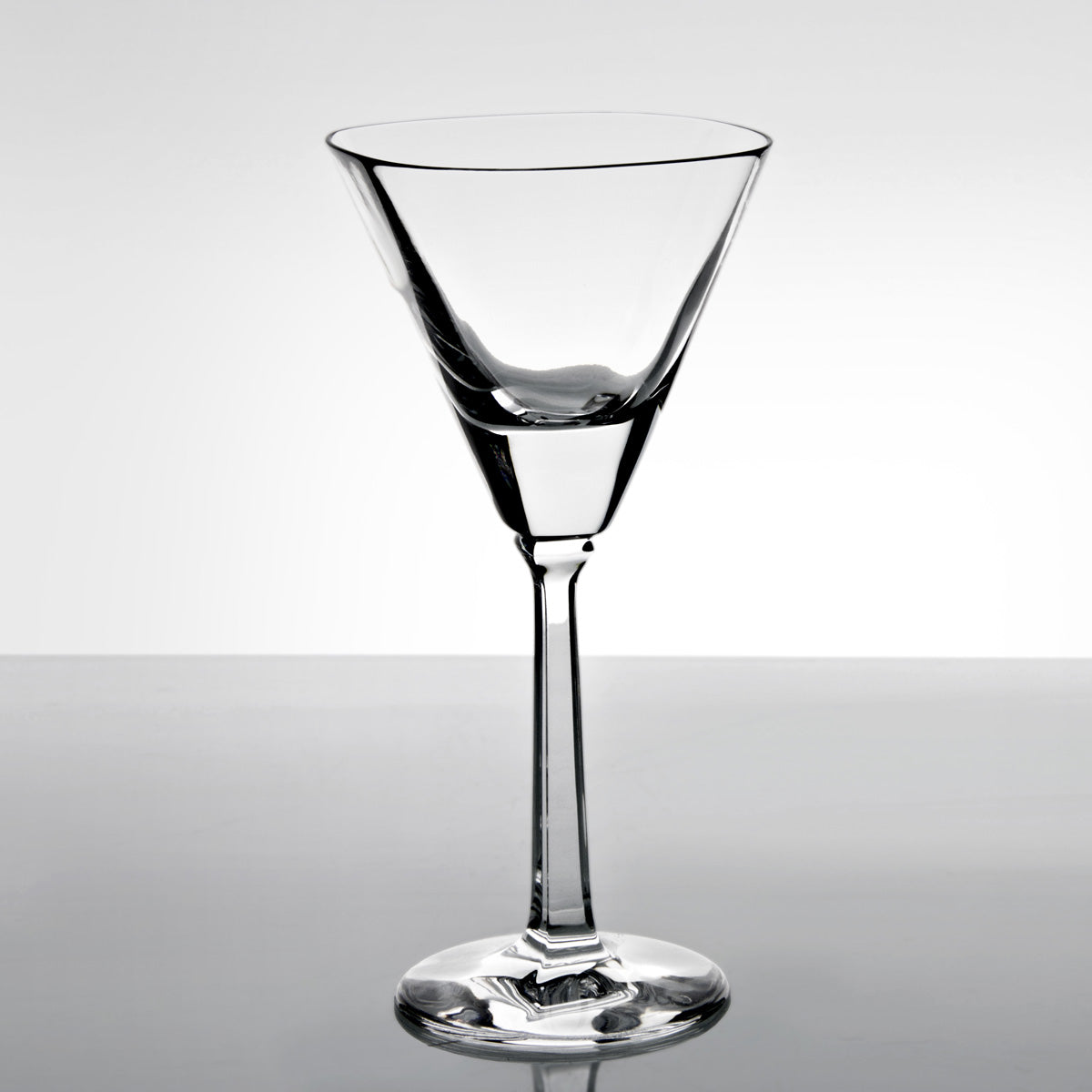 Completo bicchieri quadrati moderni in cristallo italiano 50 pezzi - Isabel
