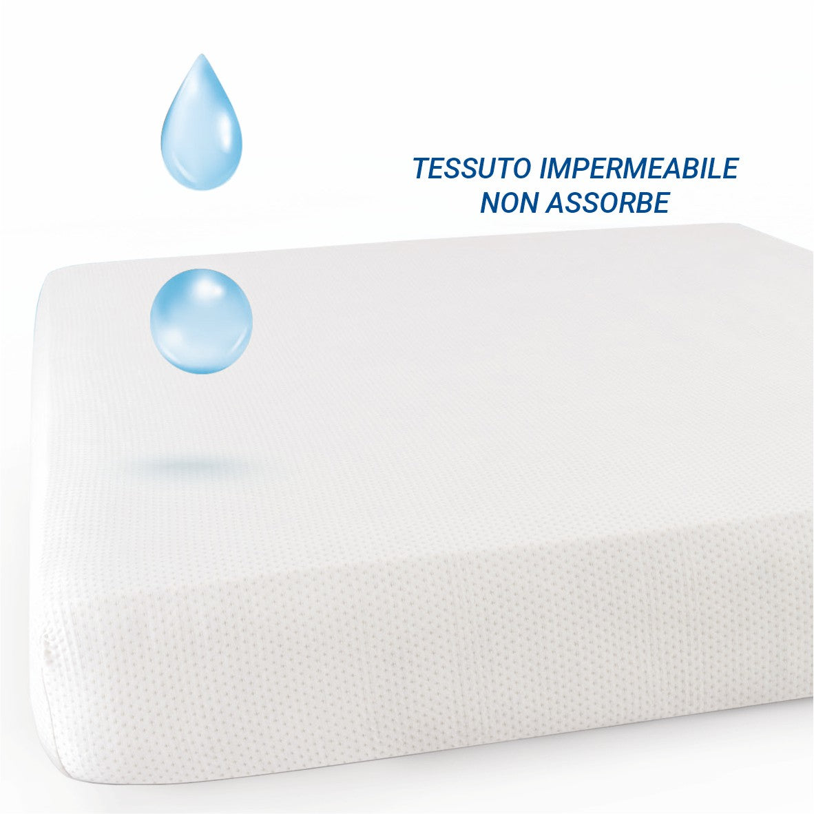 Coprimaterasso plastificato impermeabile protezione completa materasso - Protecto