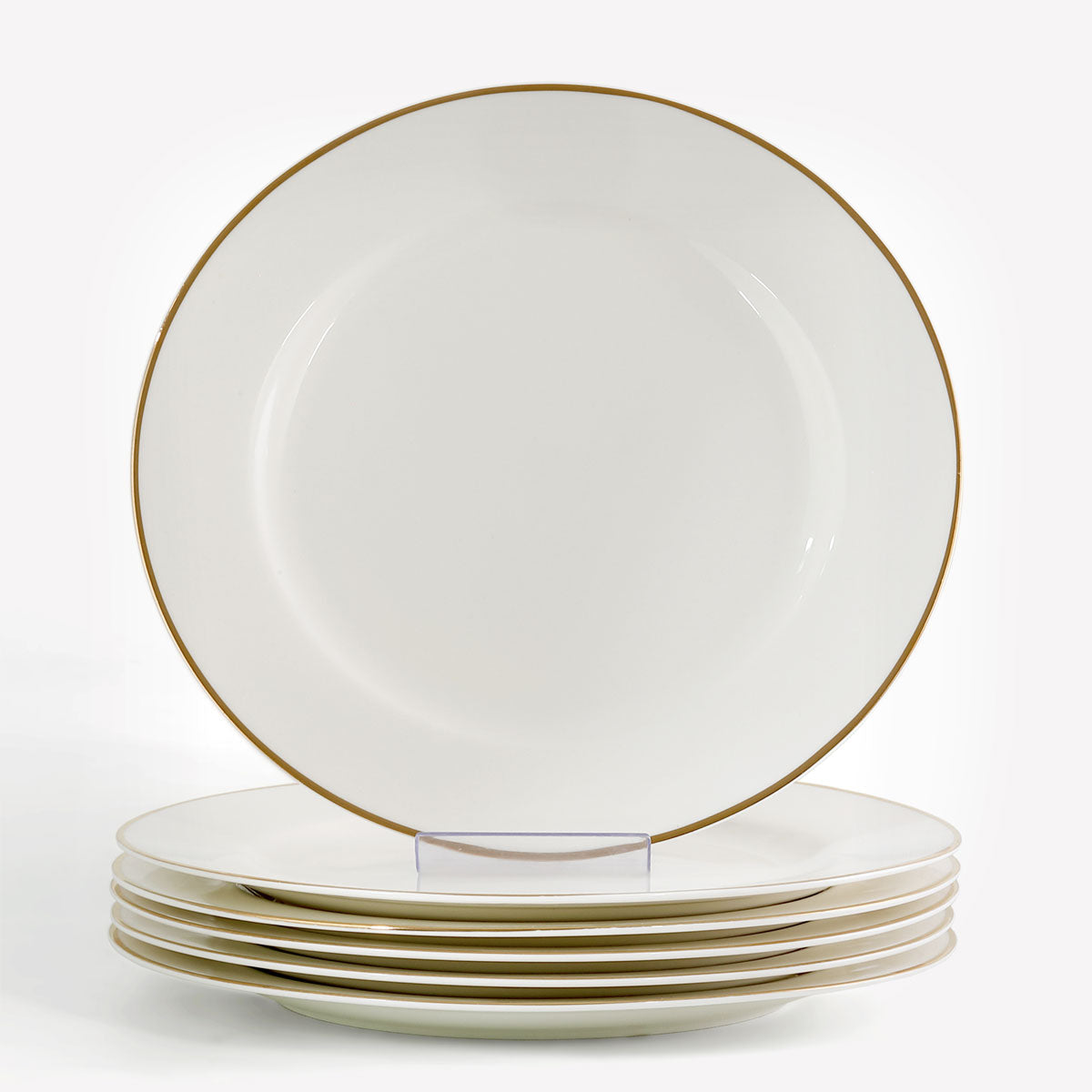 Sottopiatto filo oro in porcellana new bone china - Avant