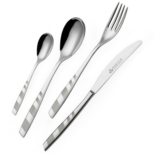 KINGSTONE Set di posate forgiate, 40 pezzi, set di posate per 8, in KINGSTONE Set di posate forgiate, 40 pezzi, set di posate per 8, in