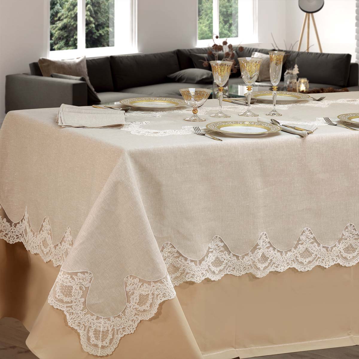 Rotolo Di Pizzo In Cotone Bianco - 2 Metri, Larghezza 26 Cm, Bordo Smerlato - Foto 8