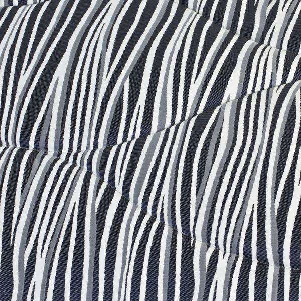 Trapunta design moderno variante bianco e blu - Zebra